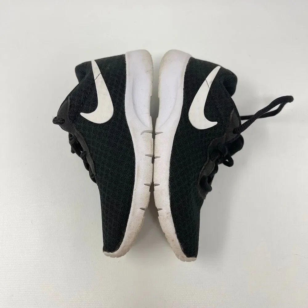 Nike Tanjun PS Black White Shoes Sneakers 818382-011 Youth Child Size 11C